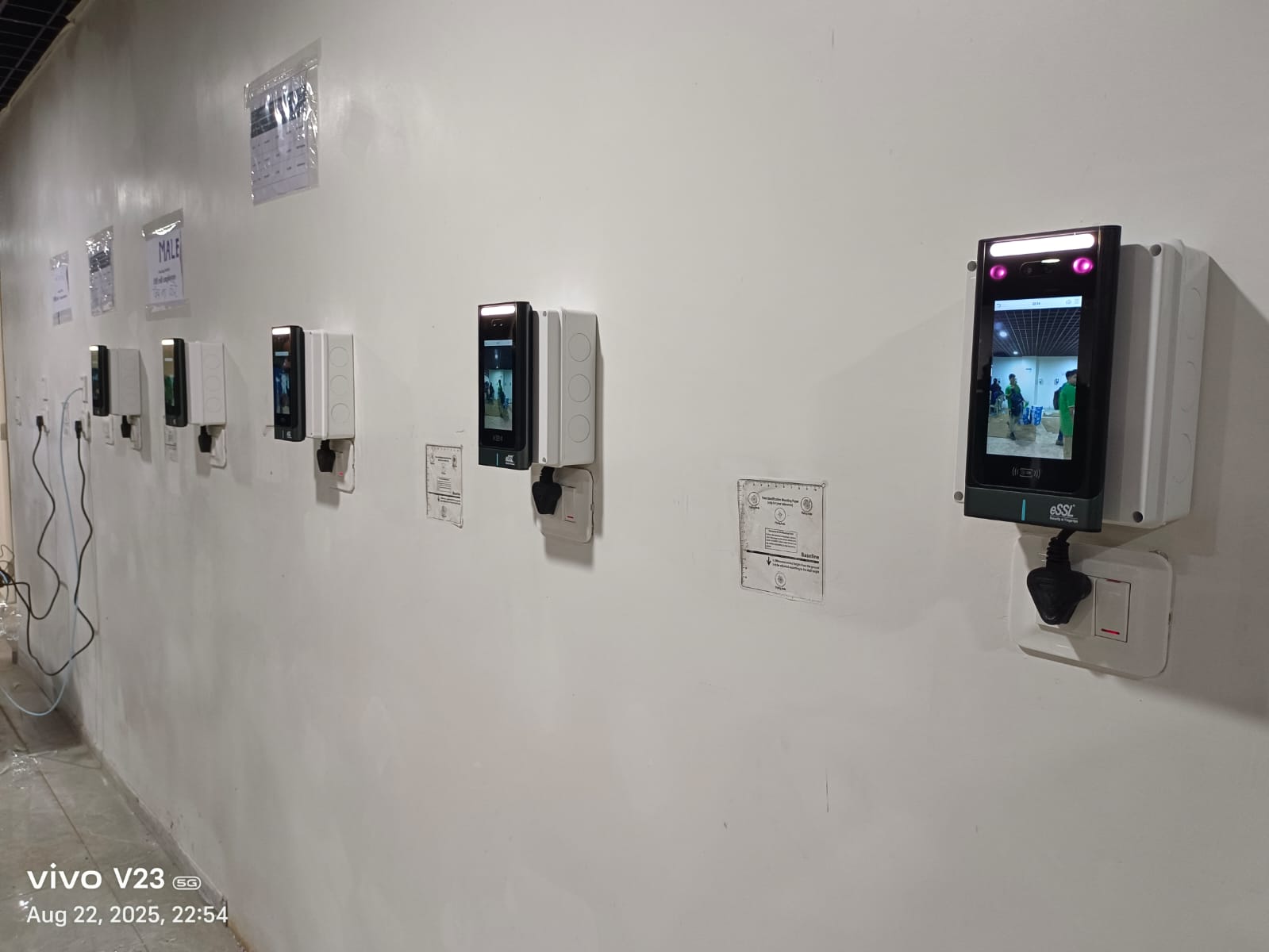 Biometric Device with Advanced Software for Avaada Group, Nagpur — site photo 5