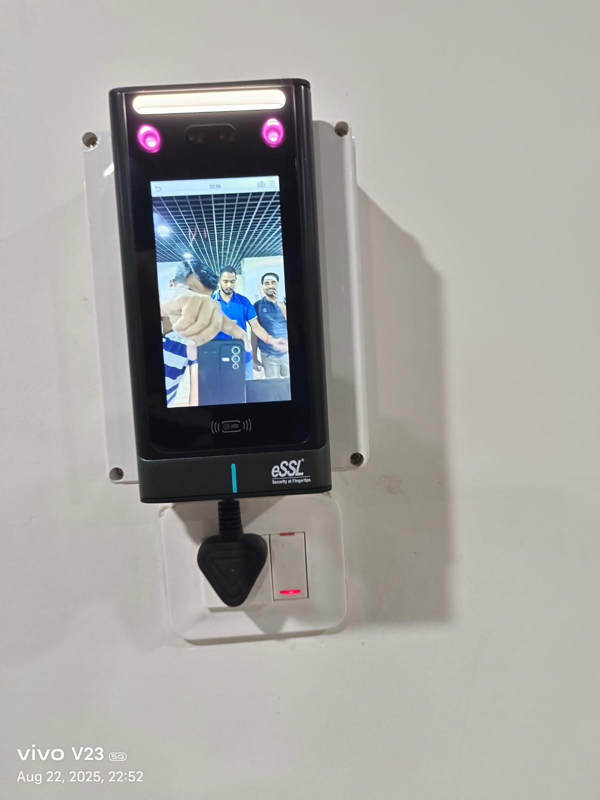 Biometric Device with Advanced Software for Avaada Group, Nagpur — site photo 7