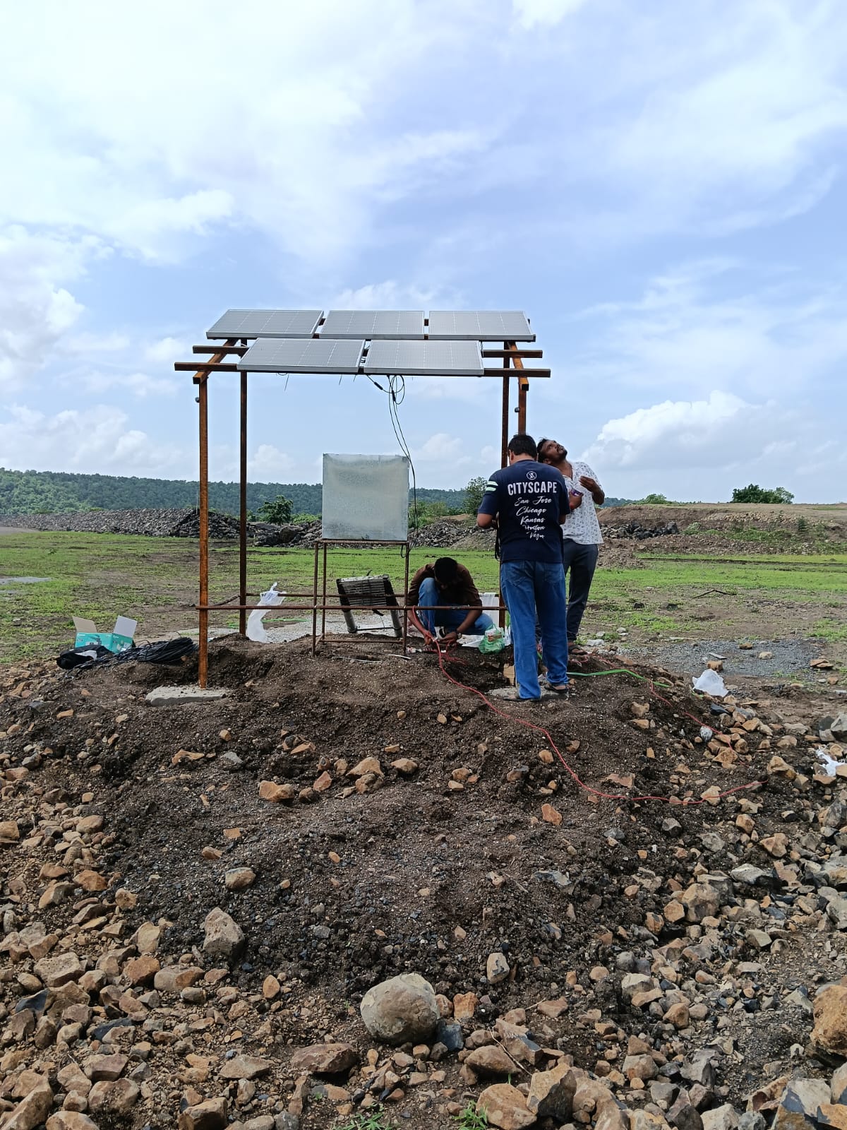 Centralized Monitoring System for Lower Pench Ganga Dam Project — site photo 5
