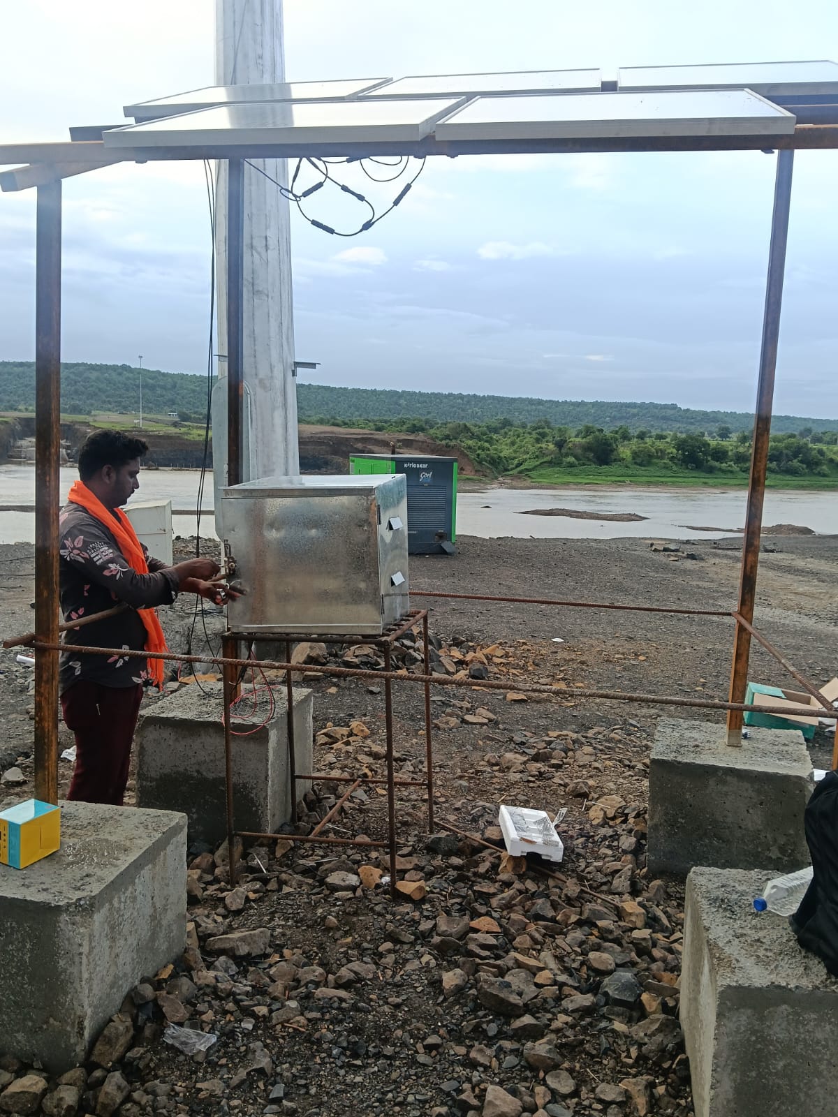 Centralized Monitoring System for Lower Pench Ganga Dam Project