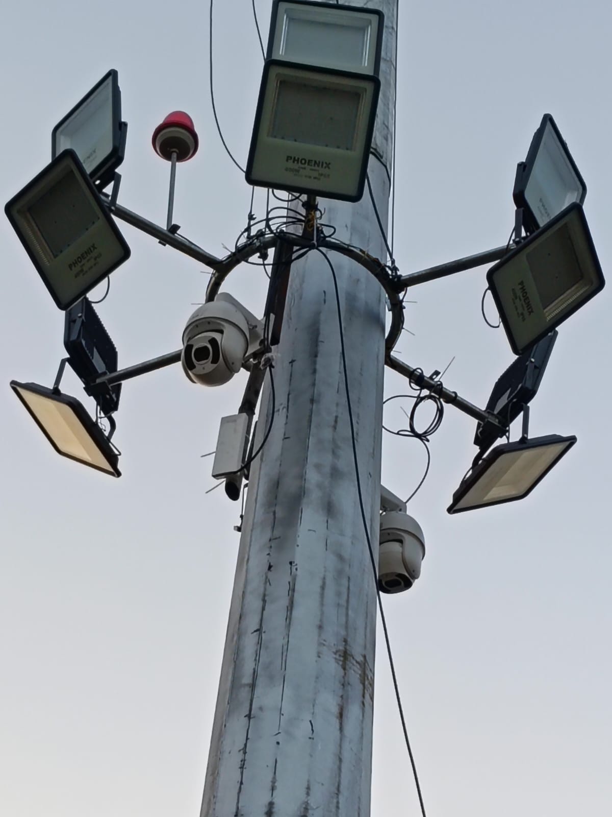 500 mtr Long-Range Solar PTZ Camera at Dam — No Power, No Problem — site photo 2