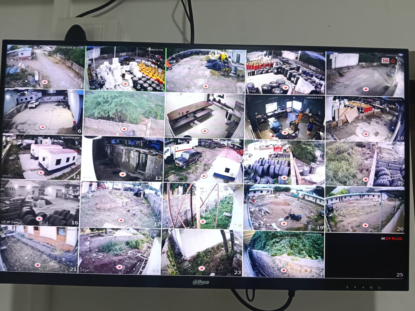 28 Heavy-Duty Industrial IP Cameras at Mines, Udaipur Rajasthan — site photo 2