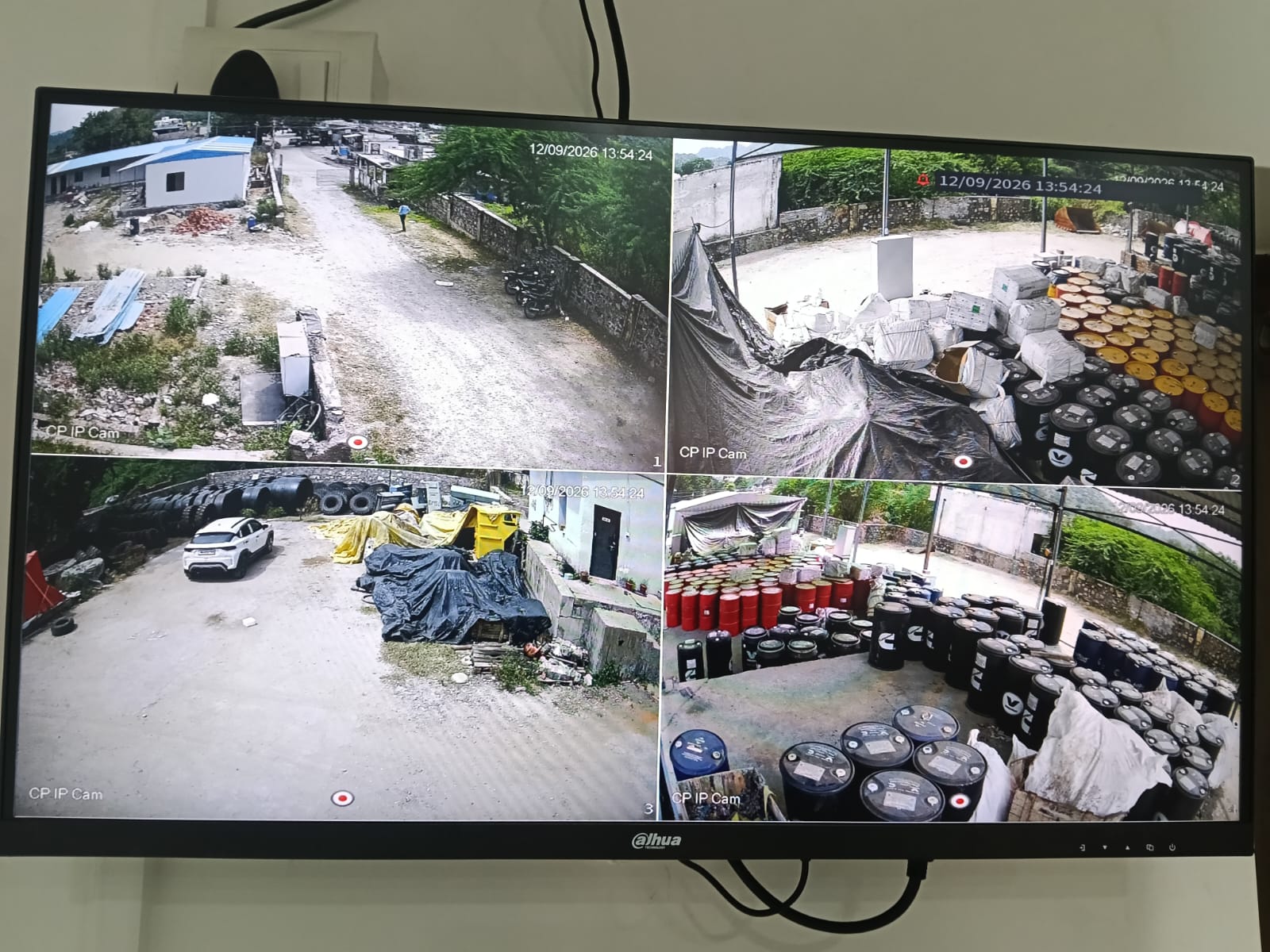 28 Heavy-Duty Industrial IP Cameras at Mines, Udaipur Rajasthan — site photo 3